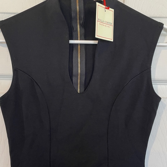 Rolla Coster Size Small Black Mini Dress(New) - Picture 3 of 13